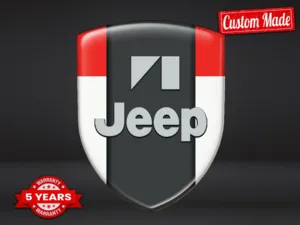Jeep Automotive Window Stickers Luxury Professional Sturdy